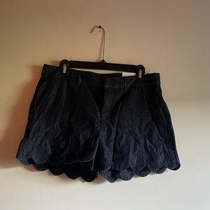 NWT Loft Scalloped Shorts
